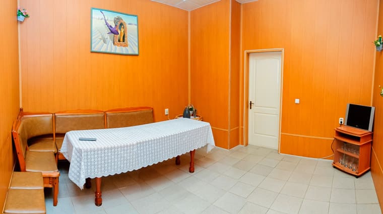 Комната отдыха в сауне санатория Виктория в Кисловодске